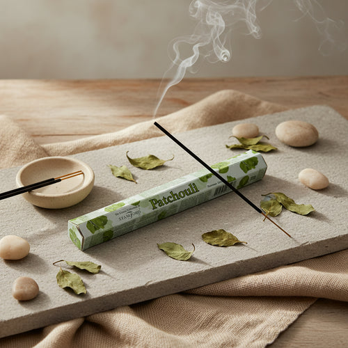 "Bâtonnets d'encens patchouli naturel relaxation"