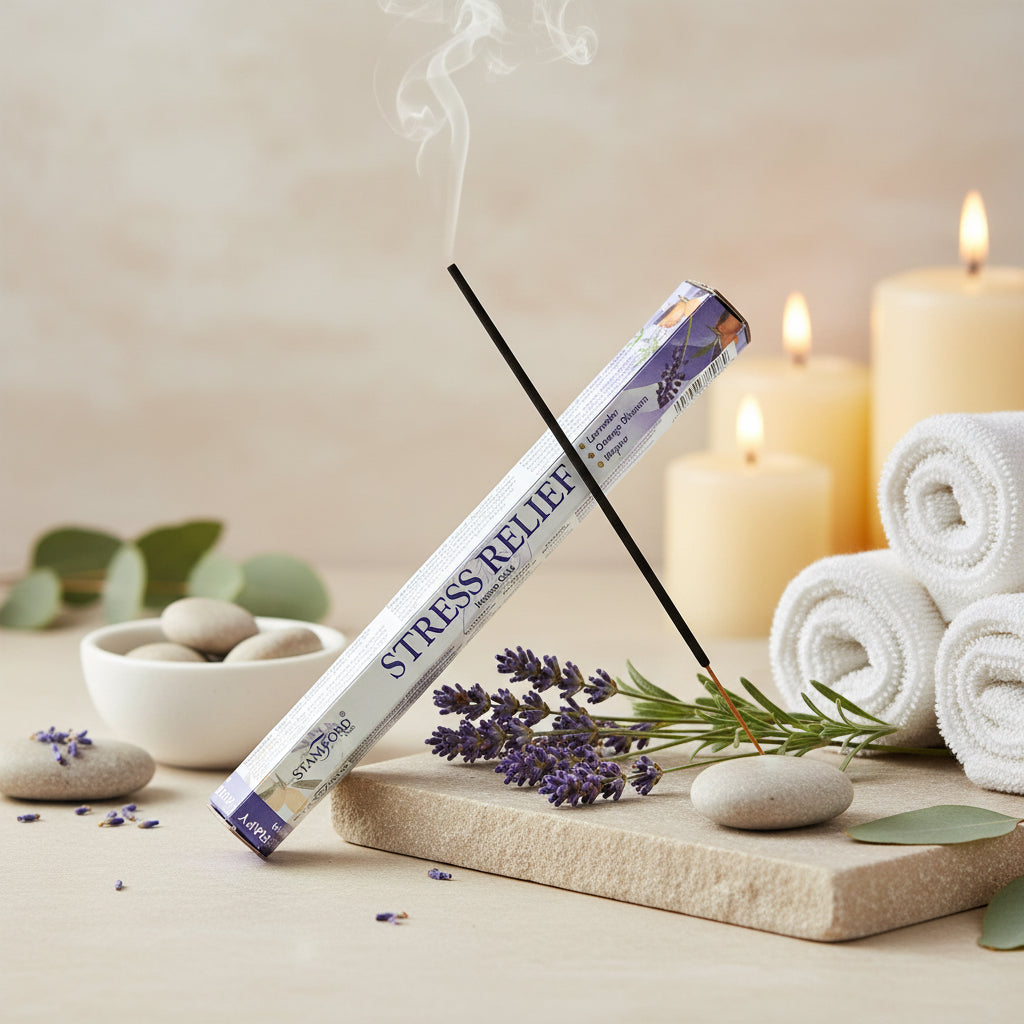 "Bâtonnets d'encens anti-stress naturel relaxation"