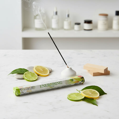 "Bâtonnets d'encens énergisant naturel relaxation"