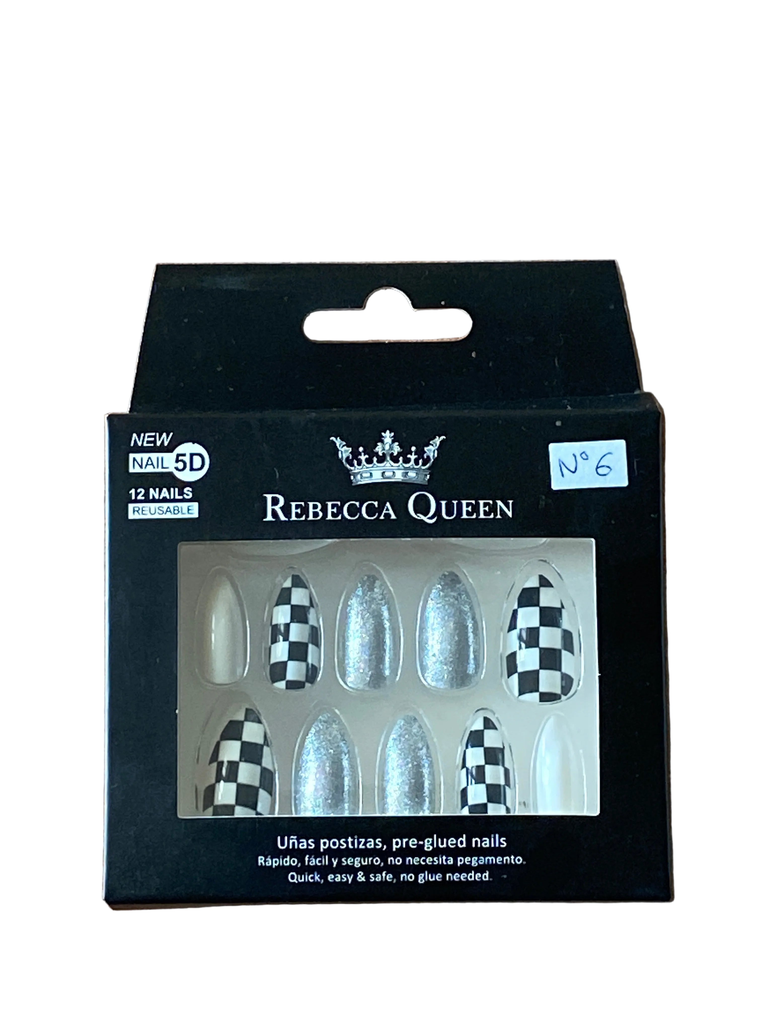 Faux ongles autocollants – Sans colle, faciles et réutilisables