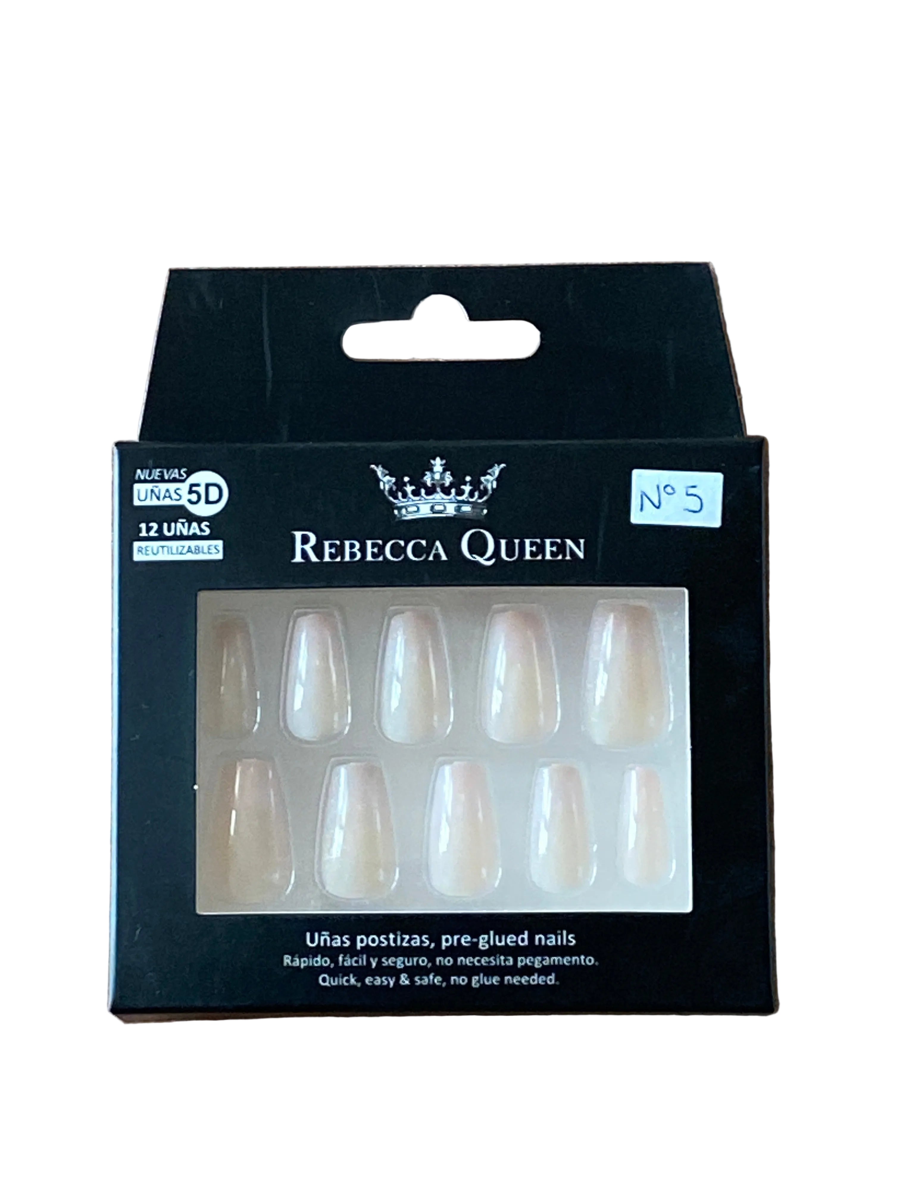Faux ongles autocollants – Sans colle, faciles et réutilisables