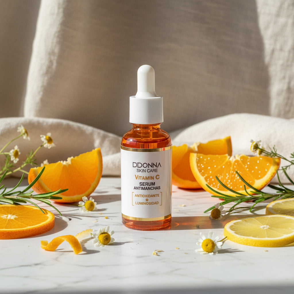 Sérum Vitamine C acné rides ridules boutons