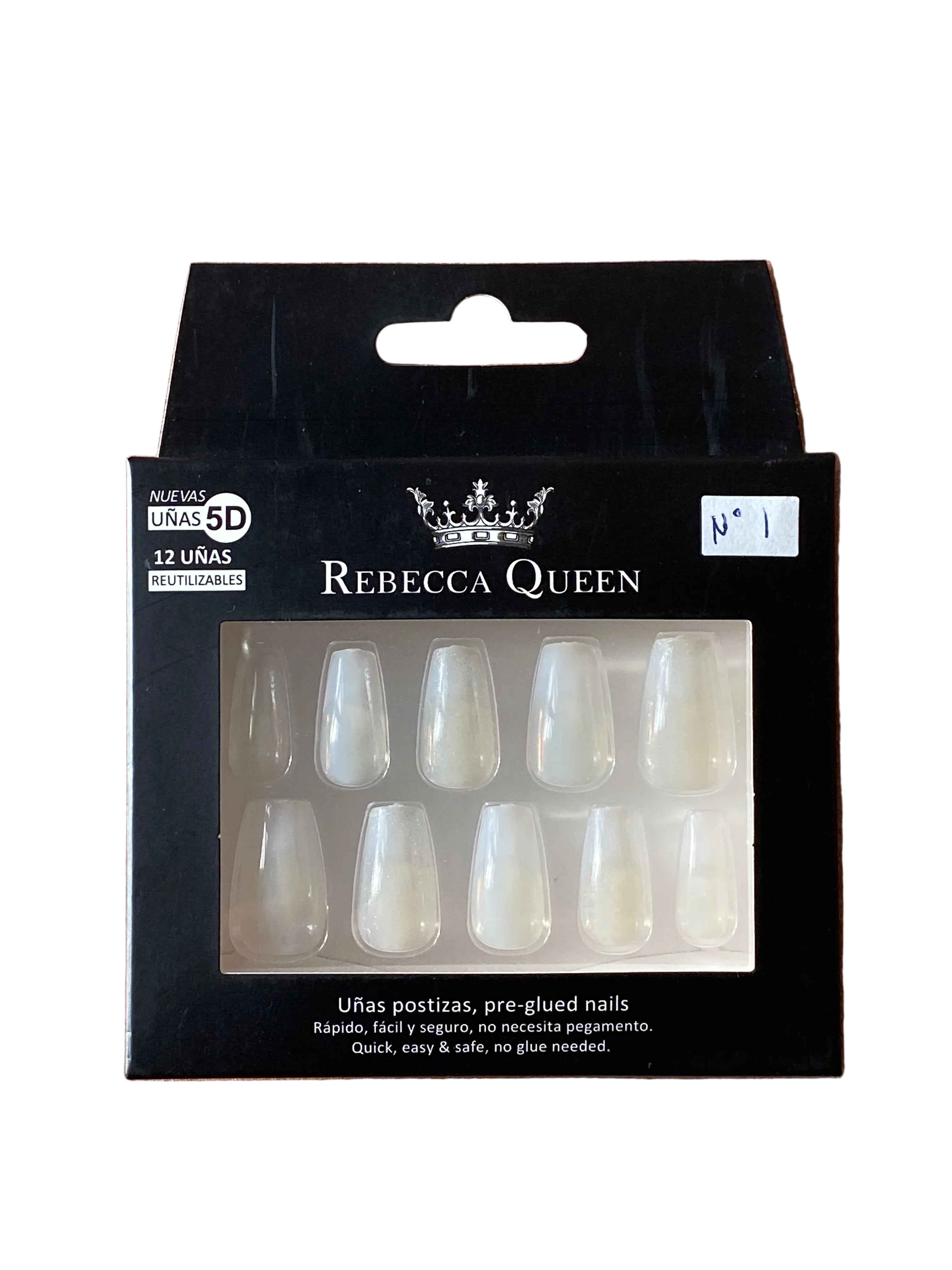Faux ongles autocollants – Sans colle, faciles et réutilisables