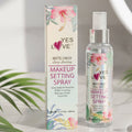 "Fixateur de maquillage spray longue tenue"