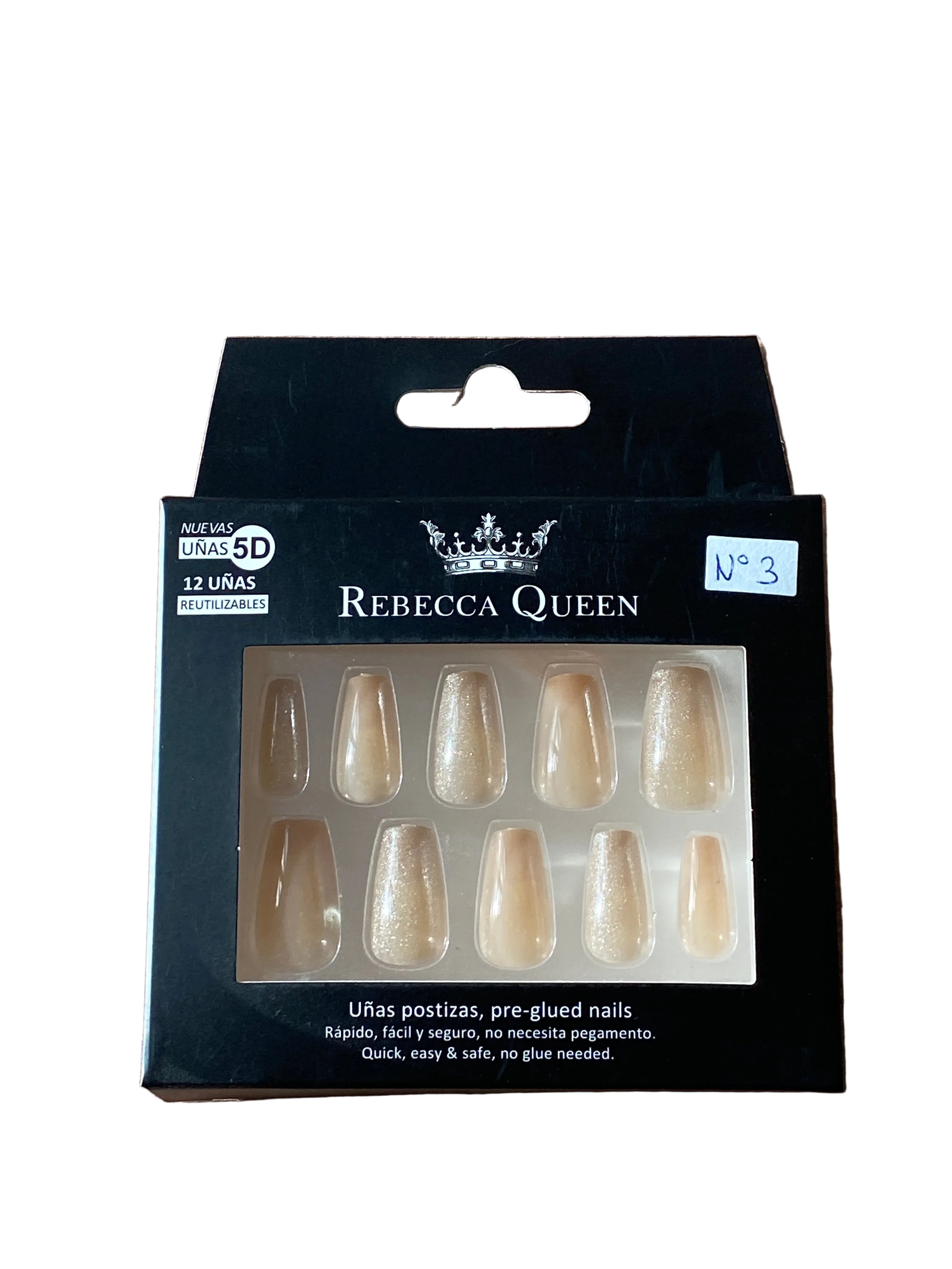 Faux ongles autocollants – Sans colle, faciles et réutilisables