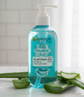 Gel Nettoyant Visage Garnier SkinActive – Aloe Vera Bio & Acide Hyaluronique - 200 ml