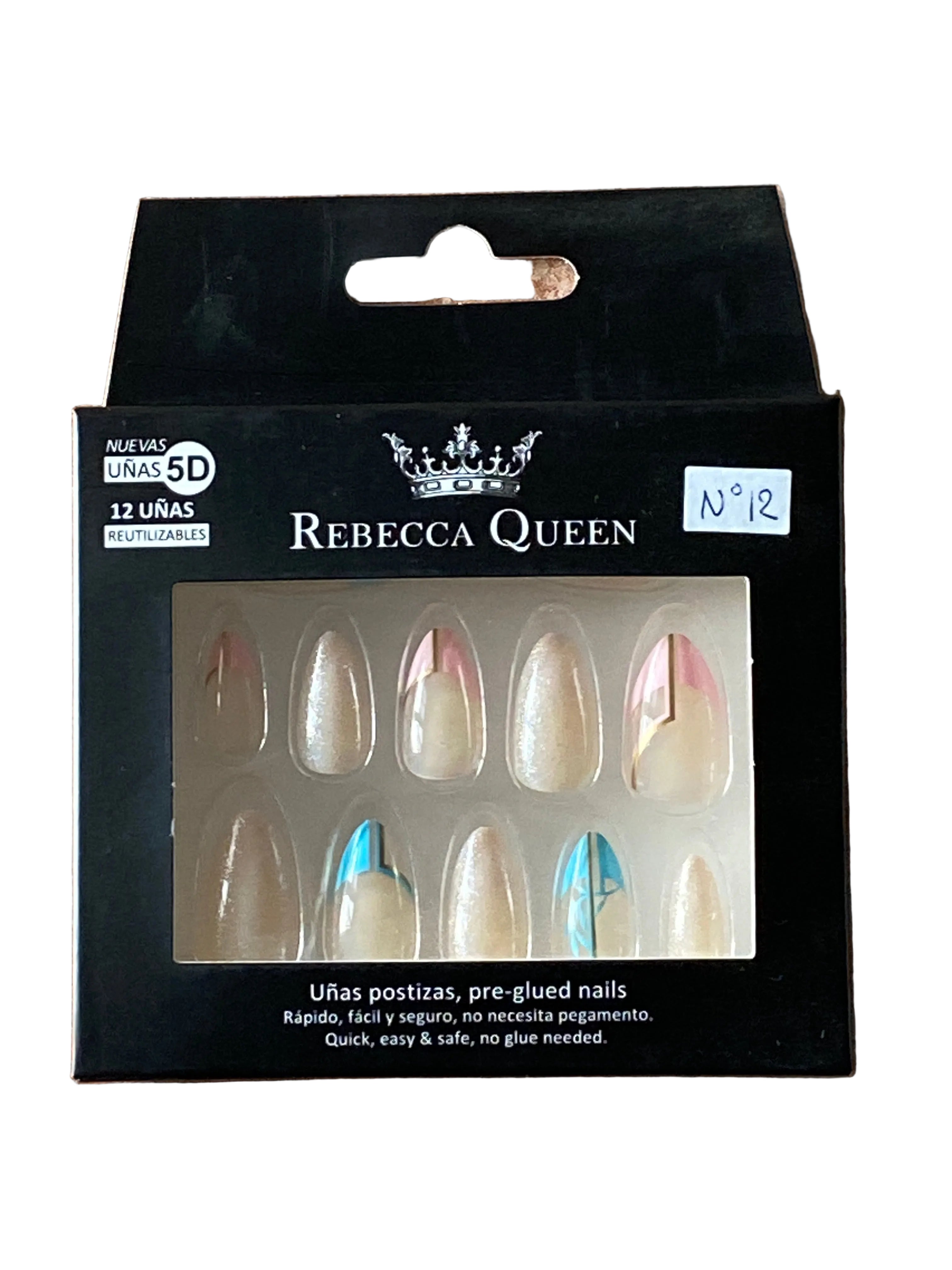 Faux ongles autocollants – Sans colle, faciles et réutilisables