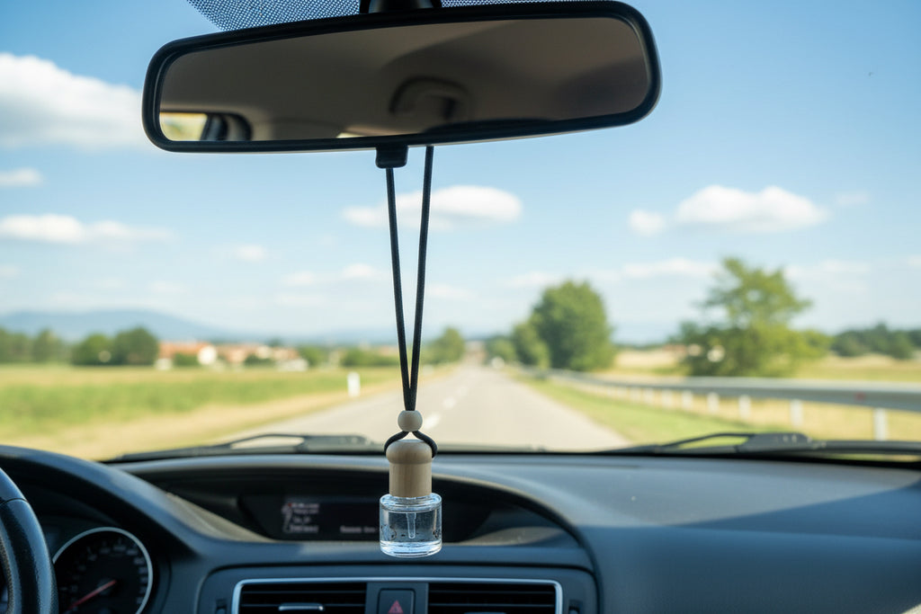 Désodorisant voiture parfum mangue – Fraîcheur exotique suspension