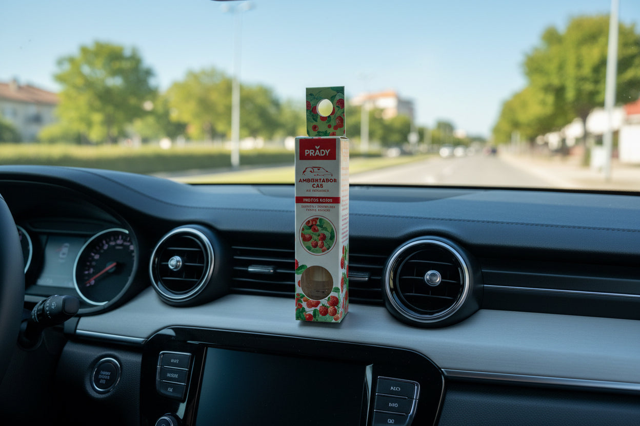Désodorisant voiture parfum fruits rouges – Gourmandise fruitée