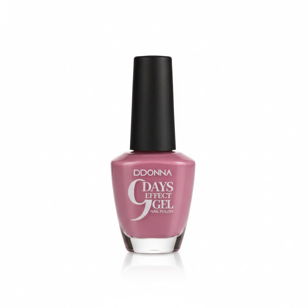 Vernis à ongles effet gel 9 jours brillance et une couverture parfaite, fidèle dès l’application.