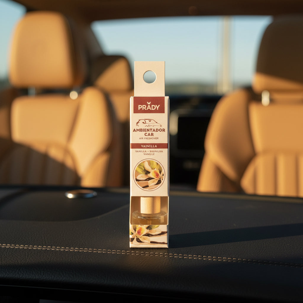Désodorisant voiture parfum vanille – Douceur et chaleur