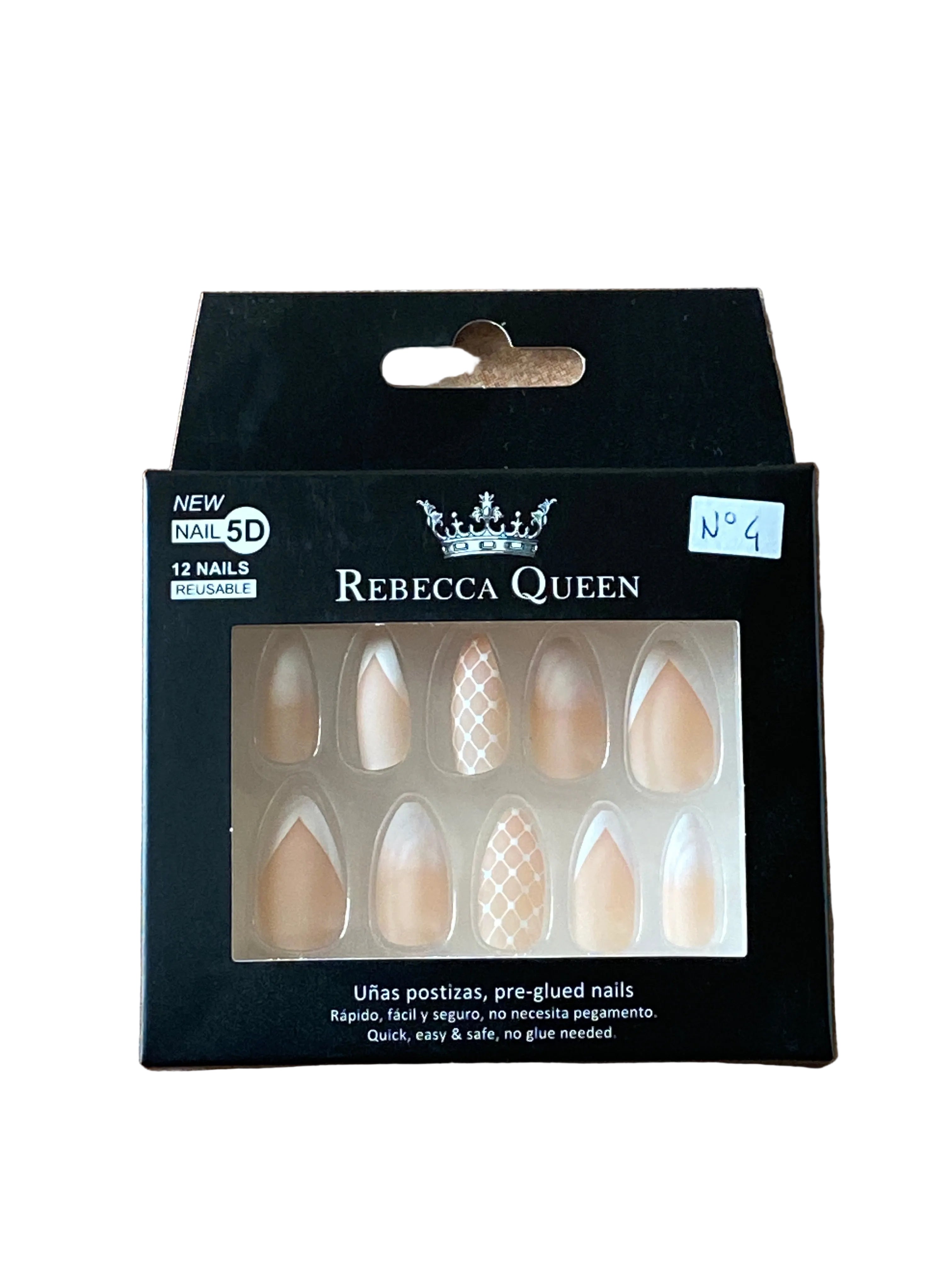 Faux ongles autocollants – Sans colle, faciles et réutilisables