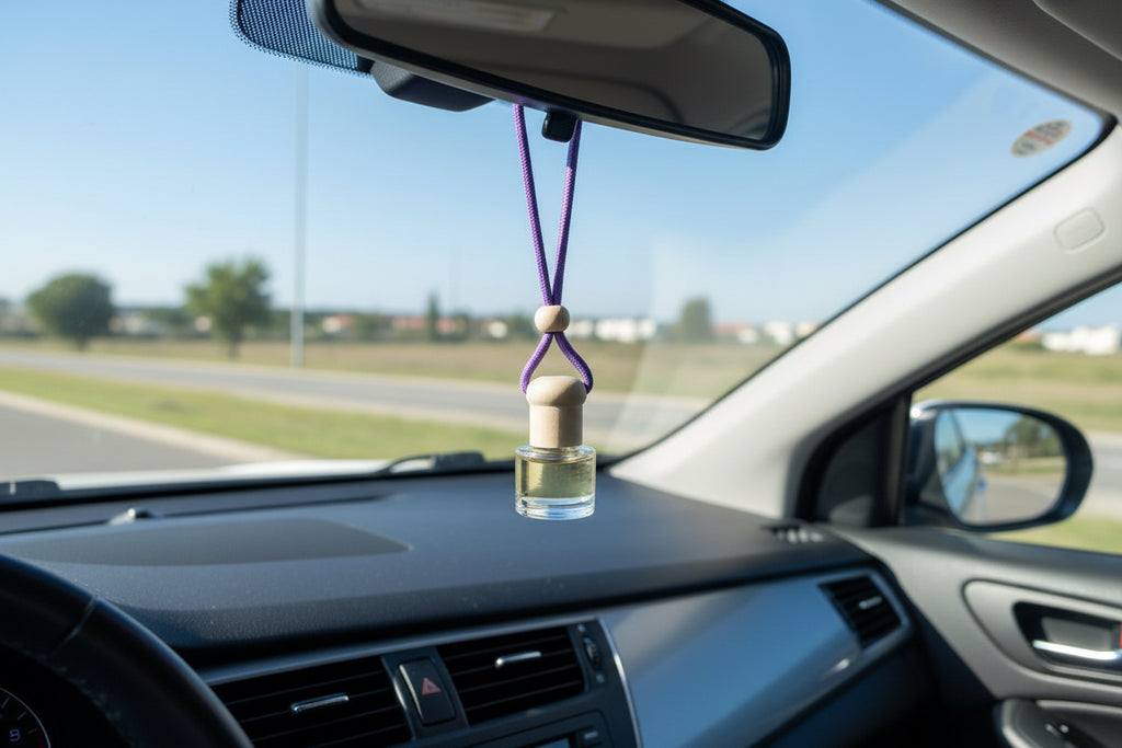 Désodorisant voiture parfum  – Fraîcheur florale durable suspension