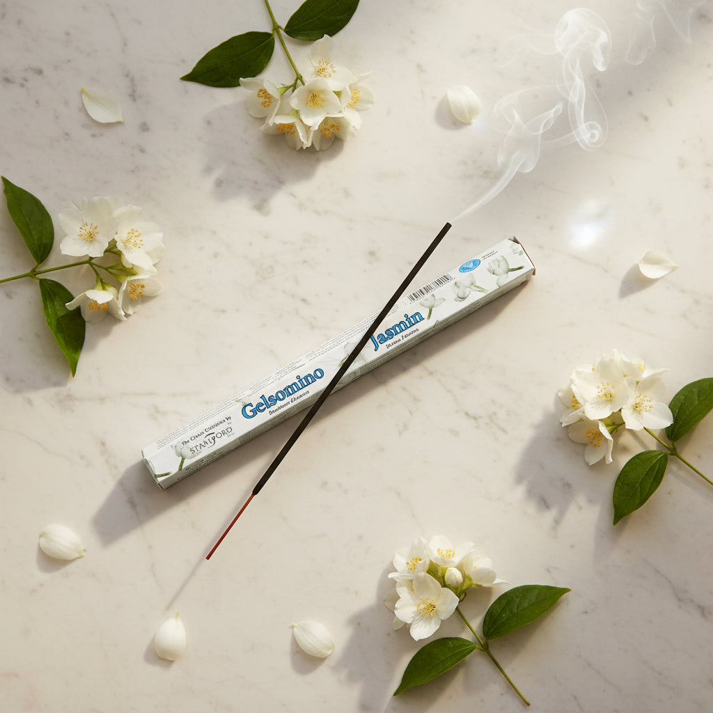 "Bâtonnets d'encens jasmin naturel relaxation"
