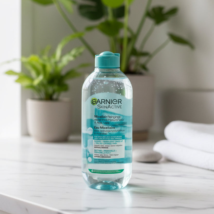Eau Micellaire Garnier SkinActive Tout en 1 – Acide Hyaluronique & Aloe Vera - 400 ml