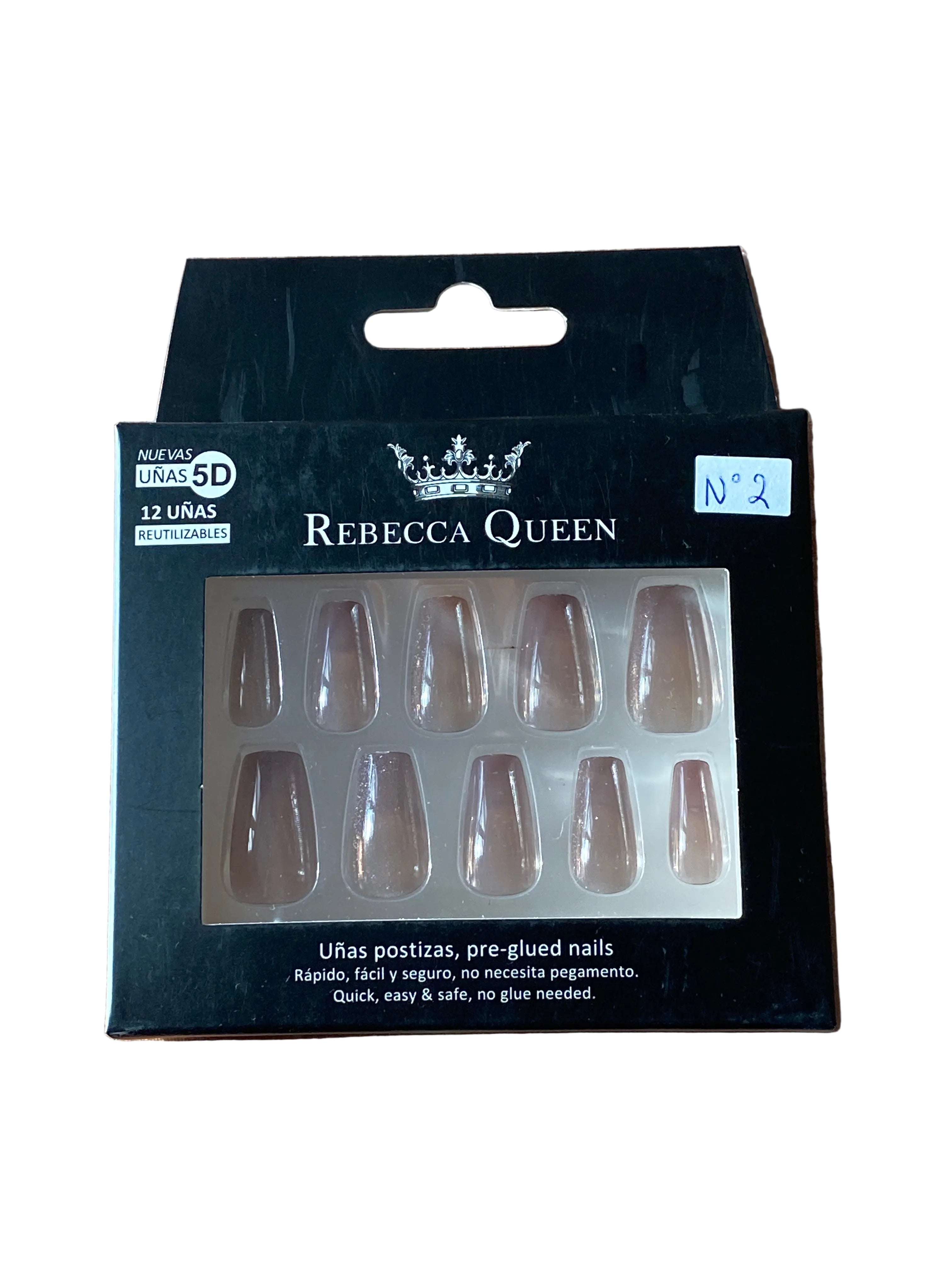 Faux ongles autocollants – Sans colle, faciles et réutilisables
