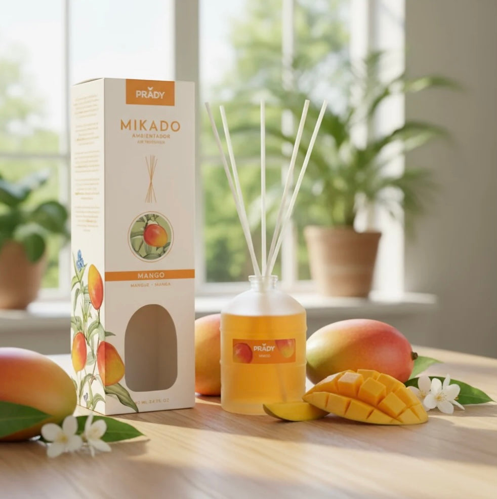 "Mikado mangue diffuseur parfum fruité 100ml"