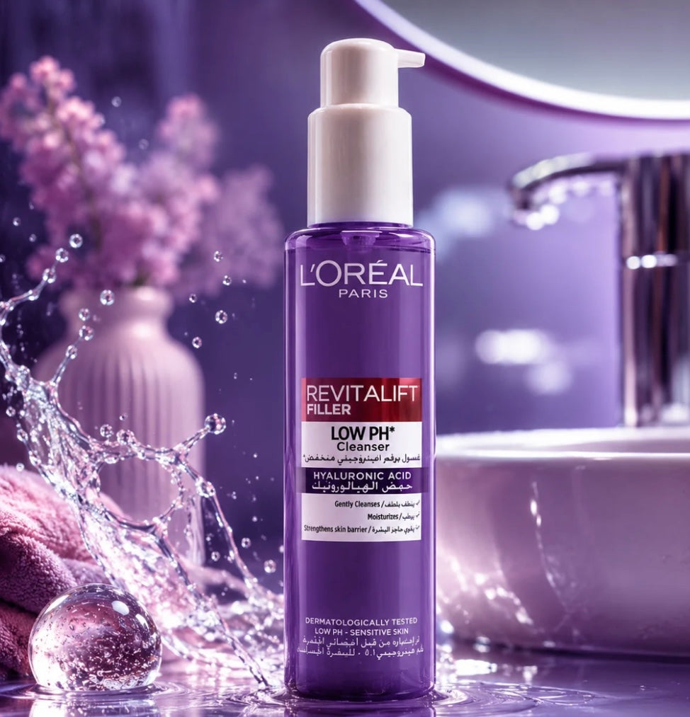 L’Oréal Paris Revitalift Filler – Low pH Cleanser à l’Acide Hyaluronique