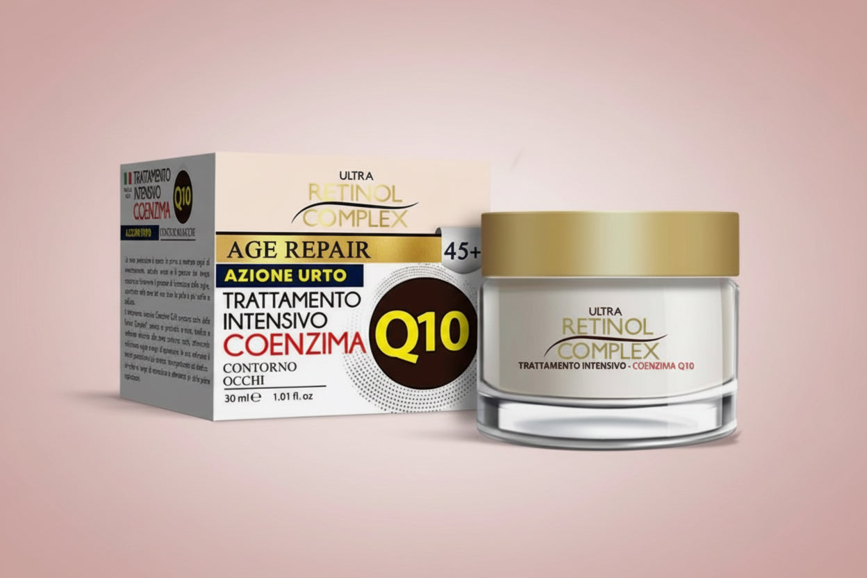 "Contour des yeux coenzyme Q10 anti-âge 45+"