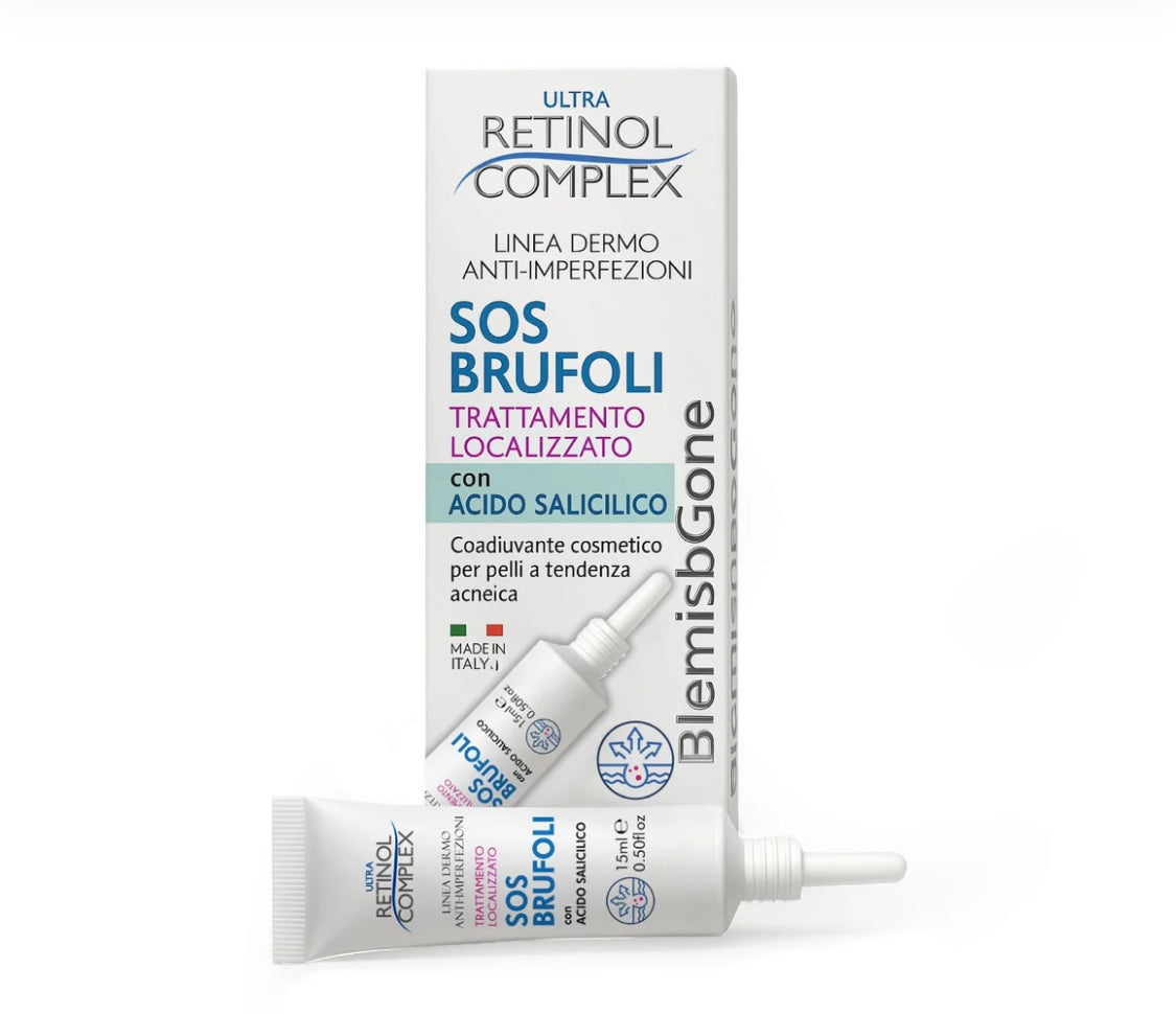 🔵 SOIN LOCALISÉ SOS BOUTONS – RETINOL COMPLEX

✨ À l’Acide Salicylique – 15 ml