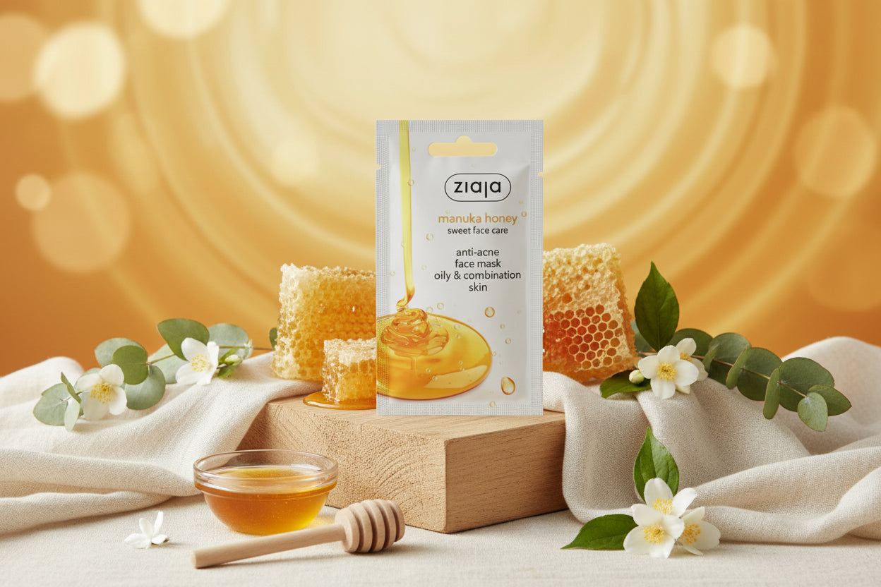  "Masque anti-acné au miel de Manuka naturel pour peau nette"