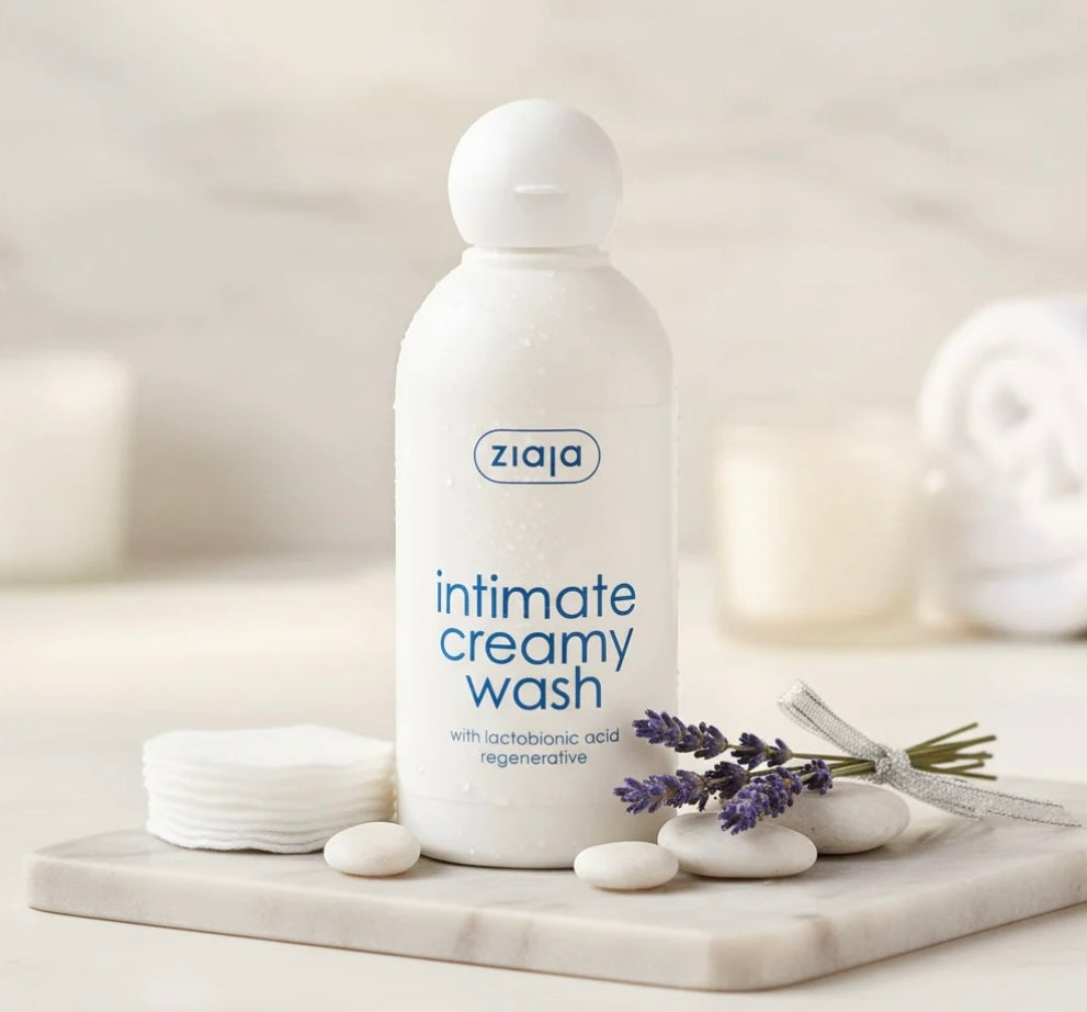 Crème lavante intime à l’acide lactobionique