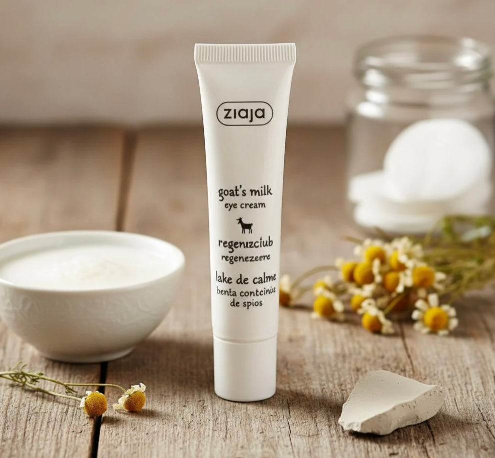 Soin contour des yeux repulpant au lait de chèvre