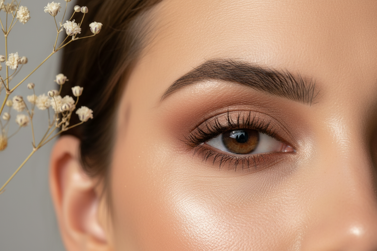 "Crayon eye-liner waterproof 24h marron longue tenue"