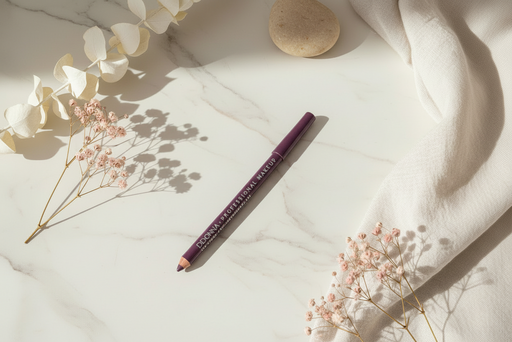 "Crayon eye-liner waterproof 24h violet mauve longue tenue"